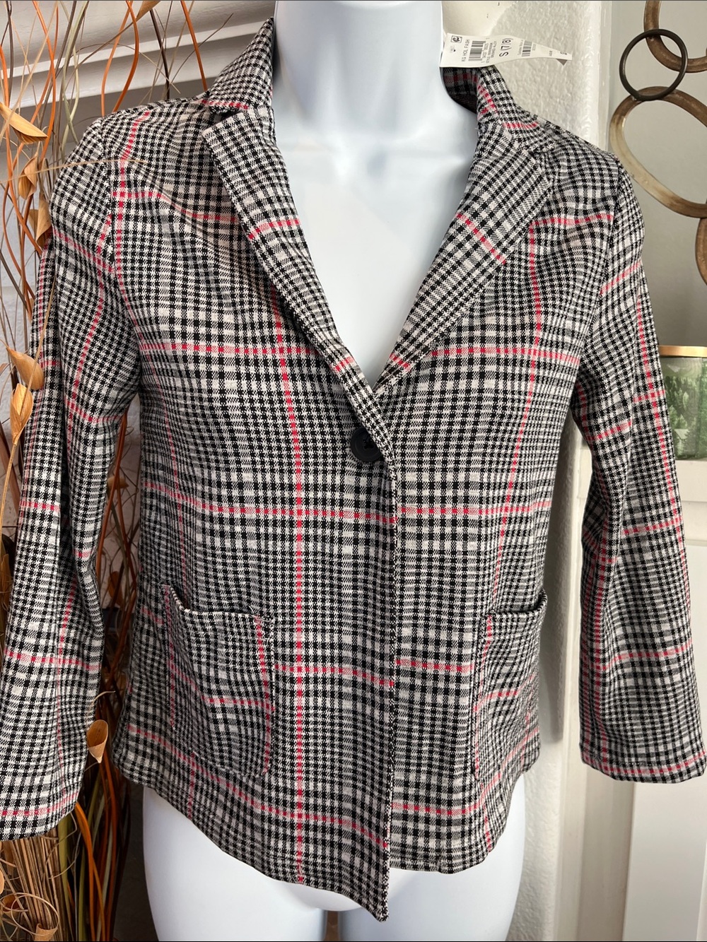Brushed Alloy Blazer